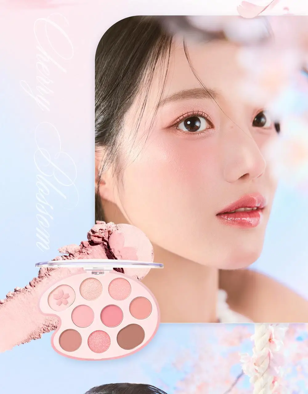 [핑크블라썸에디션] 데이지크 핑크 블라썸 섀도우 팔레트 9구 2 colors 상세페이지 8